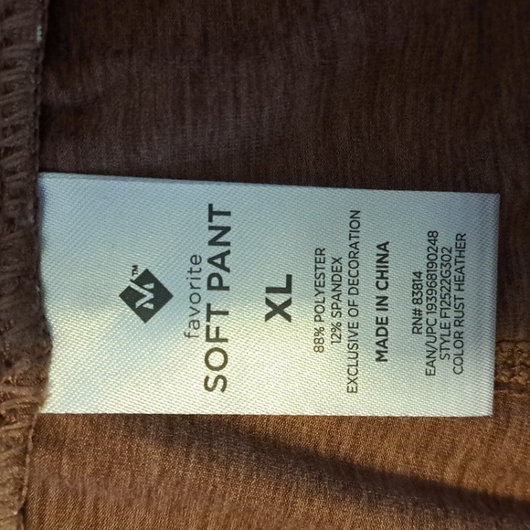 MEMBERS MARK SOFT PANTS - Picture 8 of 9